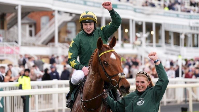 PERFECT AINTREE DEBUT FOR JOCKEY CONOR STONE-WALSH AS WILL THE WISE PREVAILS IN RANDOX TOPHAM CHASE