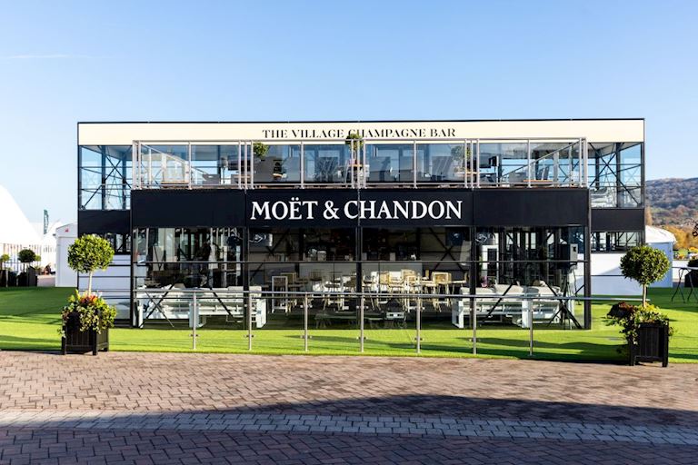 The Moet and Chandon Village Champagne Bar